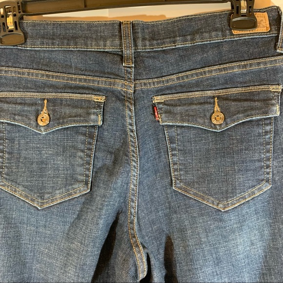 Levi’s 512 Bootcut Jeans Sz 16 - Picture 3 of 4
